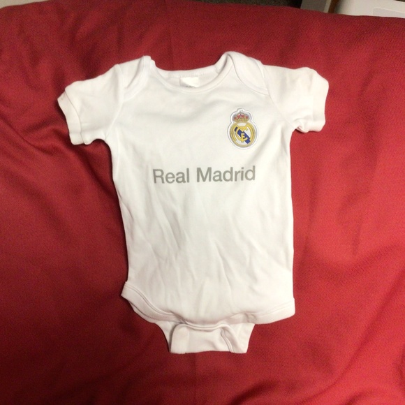 REAL MADRID baby in onesie NWOT - Picture 1 of 2